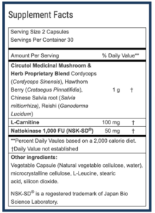 Circutol Supplement Fact