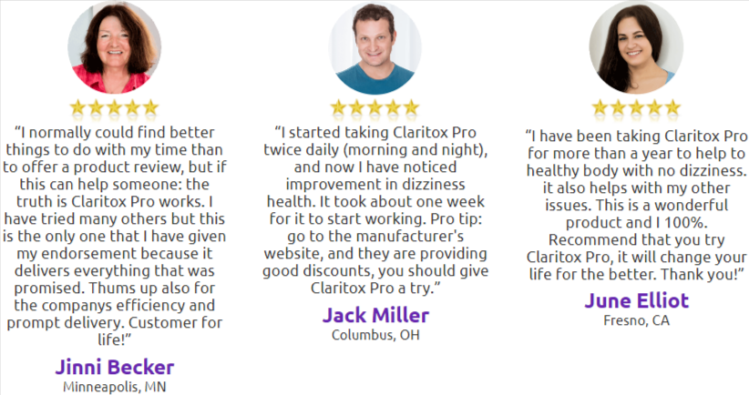 Claritox Pro Customer Reviews