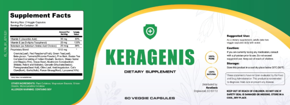 KeraGenis Nail & Hair Care Supplement
