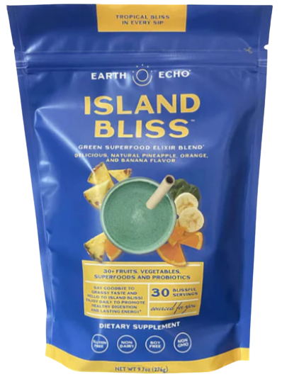 1 Pack of Earth Echo Island Bliss Reviews