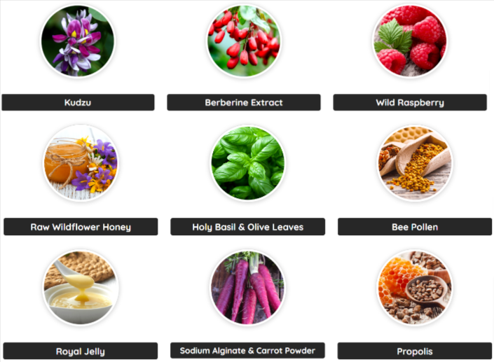See the Complete Ingredients Used in HoneyBurn 